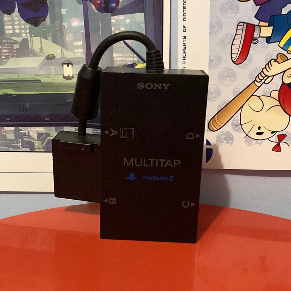 PS2 MULTITAP - Connect up to 4 controllers and memory cards